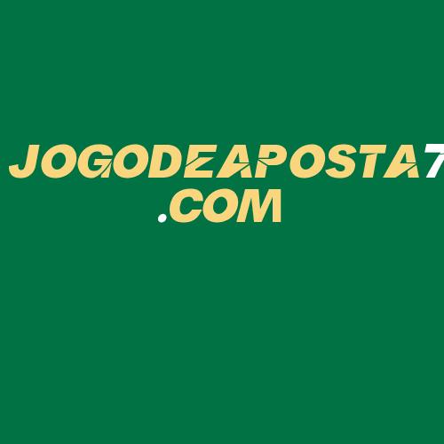 Logo da JOGODEAPOSTA7